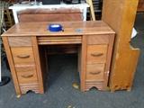Vintage wood desk