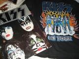 Kiss tee shirt and concert program