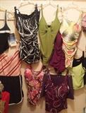 Swimming suits in size 12. A few are unused and still have price tags on them. 