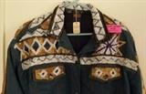 Modi sequined denim jacket with original price tag of $175. We have it priced at $25