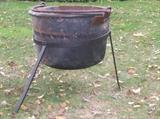 Copper apple butter kettle