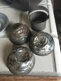 Old tin molds and biscuit cutter