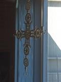Iron hanging cross