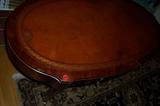 Leathertop Coffee Table