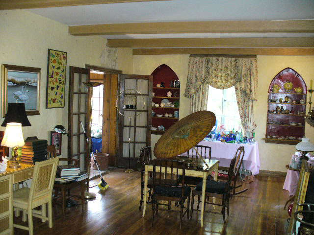 Living Room Overview to include Asian Collection, Paintings & Furniture