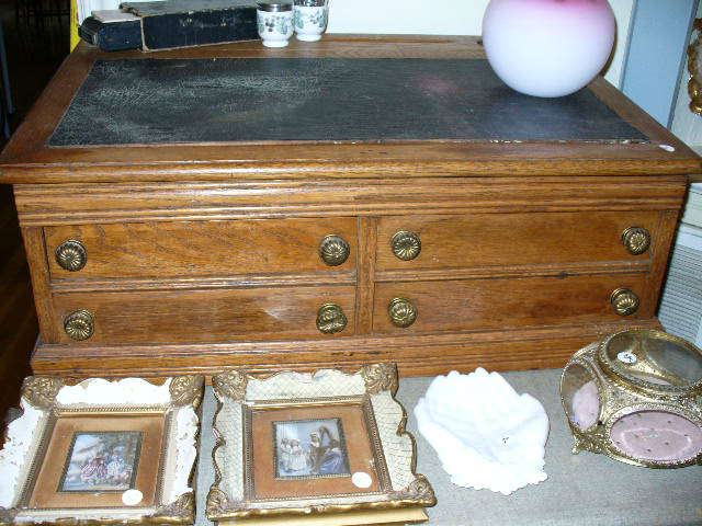 Antique Spool Cabinet