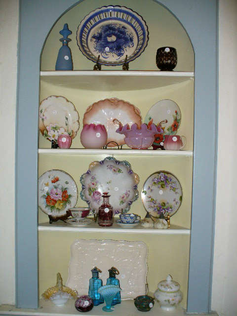 Portion of Porcelain & Glass collections