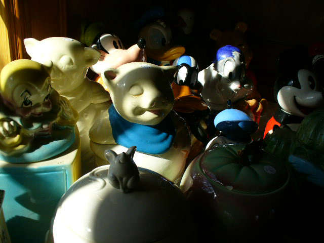 Portion of Cookie Jar collection