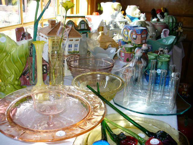 Portion of Glassware collection