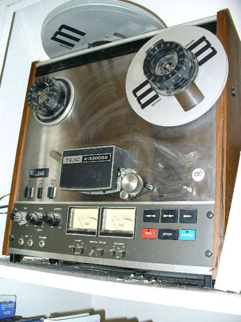 TEAC 10" reel to reel tape recorder