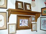 Framed works of art