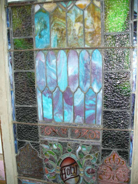 Stained Glass Window - closeup