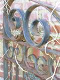 Wrought Iron Gate & Doors - closeup