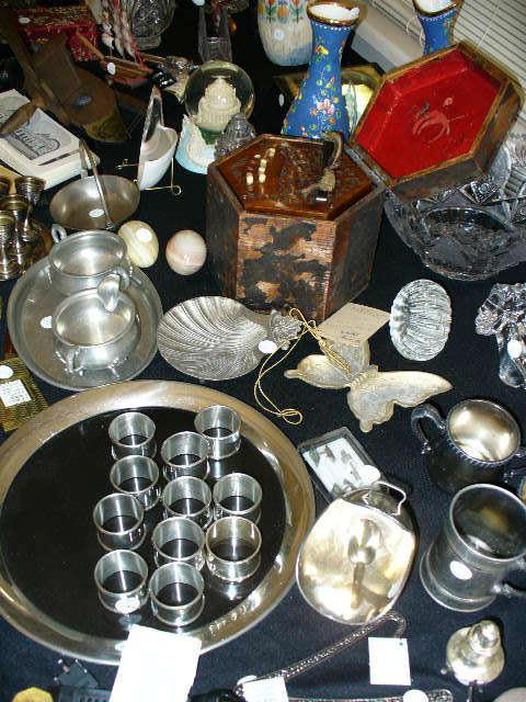 Silverplate - Asian Items and other decorative items