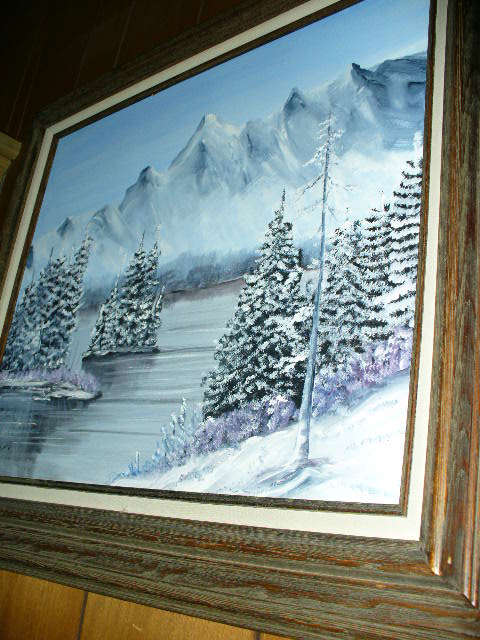 Original snowscene landscape