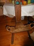 Antique  1800's Birthing Chair.Bring on the Epidural !! 