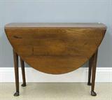 English Oak Queen Anne table