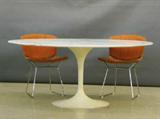 Eero Saarinen and Harry Bertoia for Knoll International Tulip dining table