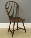 Bow back Windsor sidechair