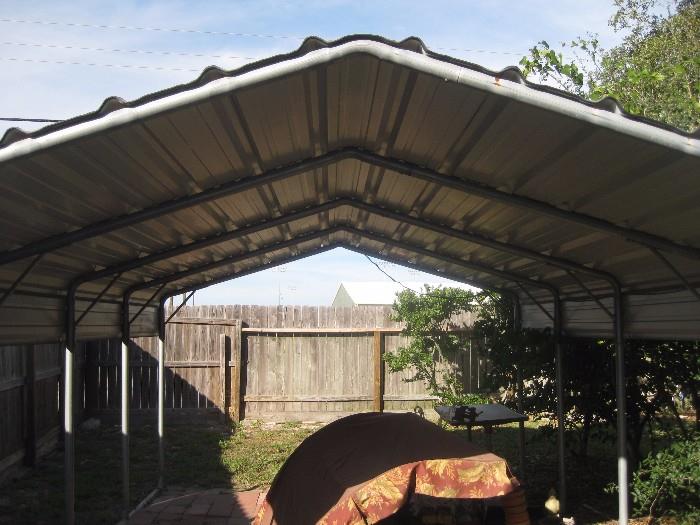 large covered carport for sale