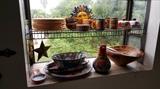 Assorted Mexican Dishes and Pottery