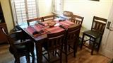 The dining room table & chairs.  Perfect for your place.