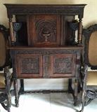 Antique Carved Cabinet