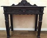 French Carved Desk 