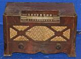 C.1930's Wood Case Radio