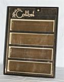 1960's Colibri Lighter Display Cabinet