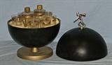 Bowling Ball Trophy Table Top Bar