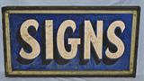 2 Sided Store SIGNS Sign