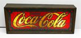 Lighted Coca Cola Wall Sign