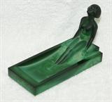 Art Deco Nude Bohemian Glass