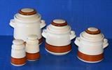 California Pottery Canister Set