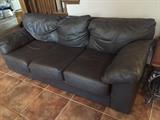 Leather sofa