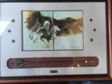 Native American arrow shadow boxed....