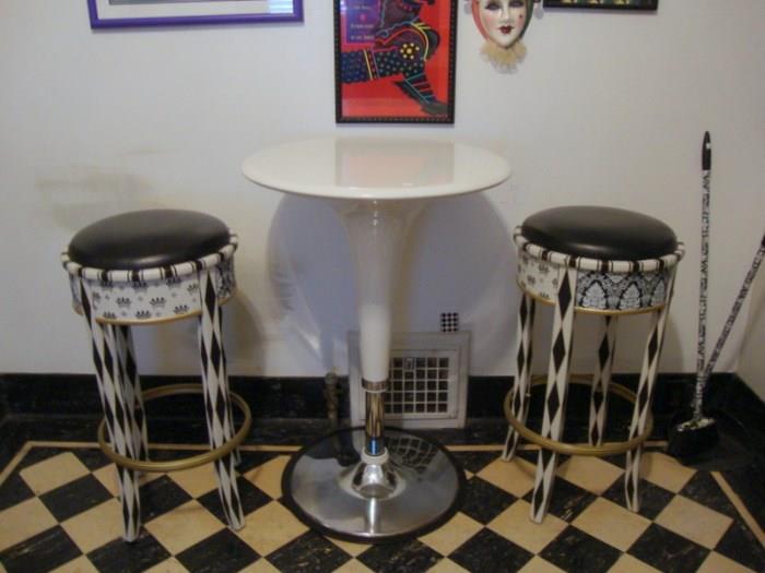 Cute Bistro Table and Stools