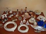 Goebel, Hummel, Chintz, Royal Doulton, Pansy Rings.