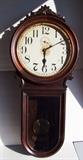 C/1890 Long case New Haven Regulator, sweep second hand, time only. 