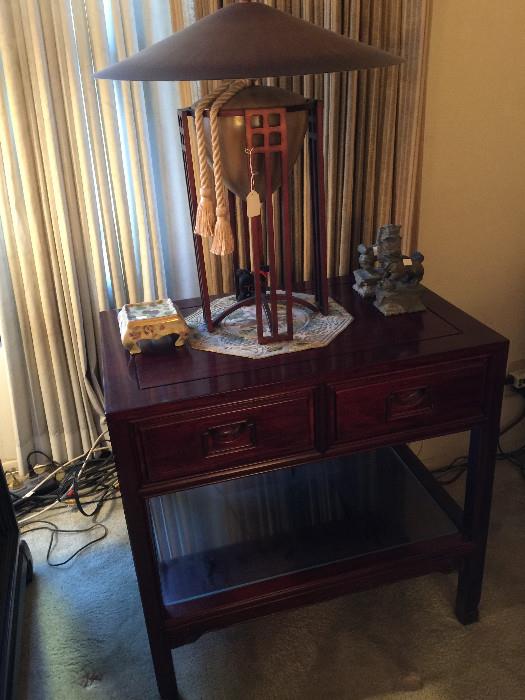 Rosewood End Table