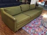 Long and low Danish Modern Sofa by Selig (new interior cushions)