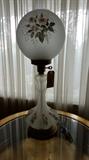 Glass, handpainted Lamp