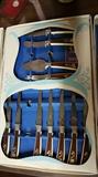 Steak knives & serving utensils set
