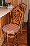 Bamboo Stools - Pub Height