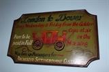 Decorative Wood Plaque