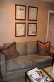 Love Seat & Decorative