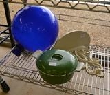 Cast Iron Enamel Casserole, Gazing Ball