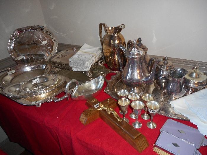 Silver plate just in time for the Holiday table