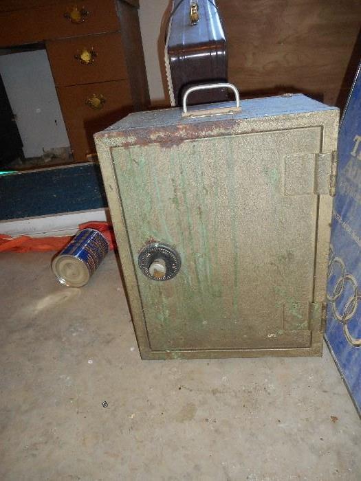 Old fireproof safe. Don't have combinaton